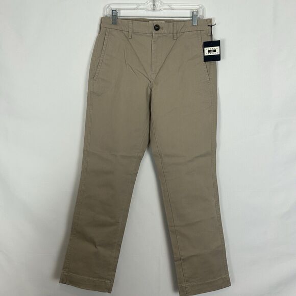 Joseph Abboud 31x30 Stretch Slim Fit Khaki Pants Chino NWT New with Tags Beige - Picture 1 of 8
